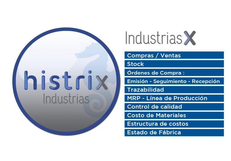HISTRIX MODULOS_Industrias